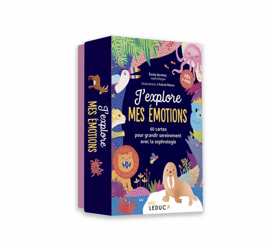 J'explore mes émotions - 60 cartes pour grandir sereinement avec la sophrologie 