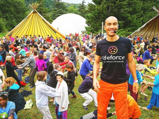 Atelier de David Tan lors des rencontres de la Régénération de juin 2019