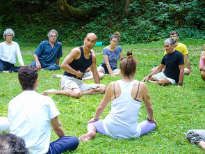 Atelier de David Tan pendant les rencontres de la régénération