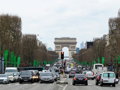 En 2008 à Paris, le trafic routier représentait 31% des émissions de gaz à effet de serre.