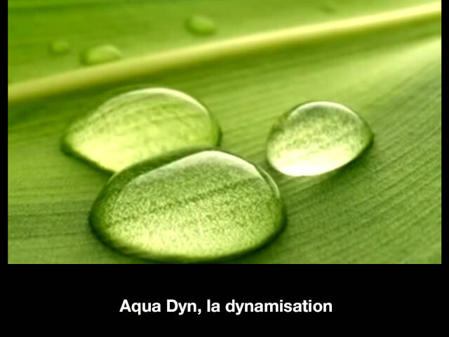 Aqua Dyn, la dynamisation