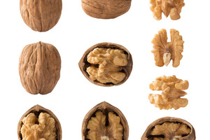 Manger des noix entières fait baisser la tension